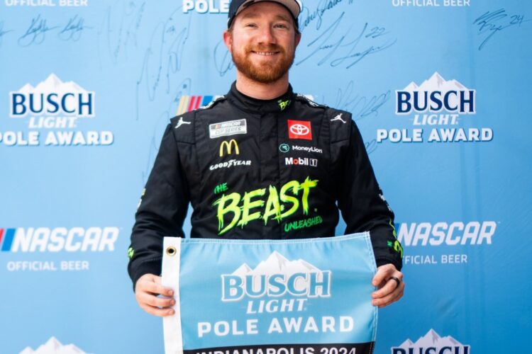 NASCAR News: Reddick snags pole position for return to Indy oval