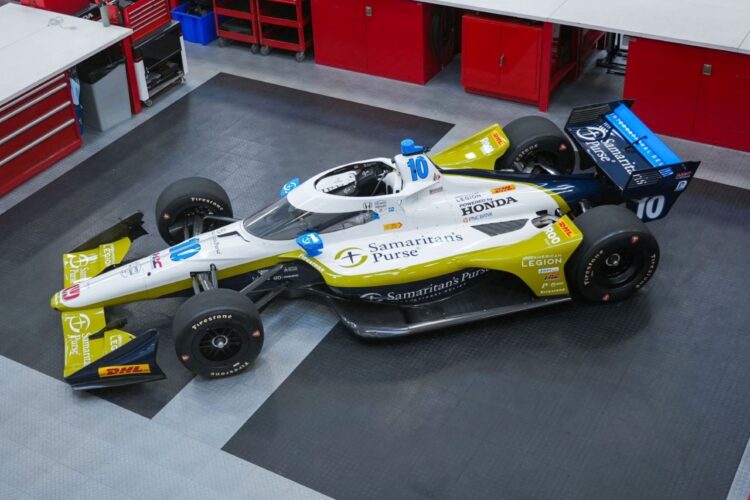 IndyCar News: Samaritan’s Purse to Sponsor Palou at WWTR