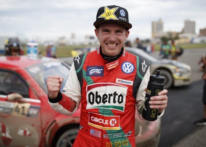 Scott Speed Claims Third Consecutive Red Bull Global Rallycross Championship