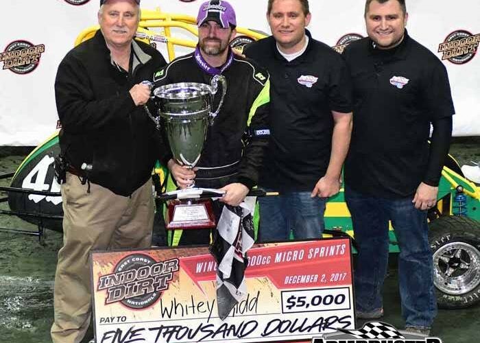 Whitey Kidd III Makes History at First Trenton Indoor Nationals Dirt Race