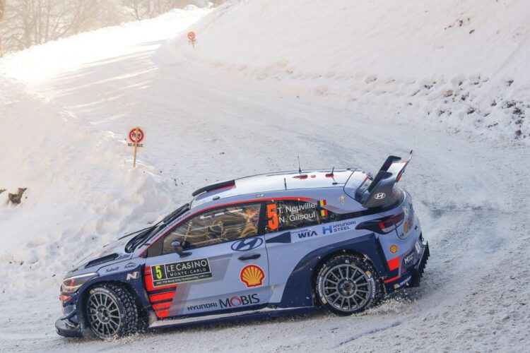 Hyundai Motorsport extends Monte-Carlo lead as rally nears halfway point