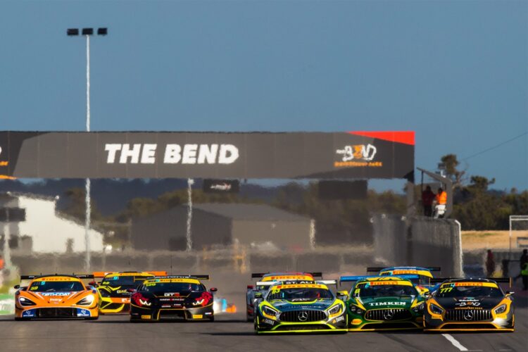 Australian GT, instead of IndyCar, returns to the streets of Surfers Paradise