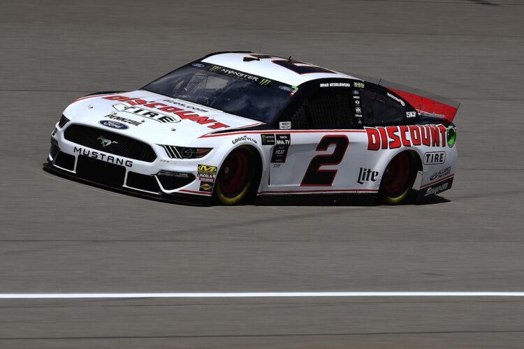 Brad Keselowski Wins Michigan Cup Series Pole