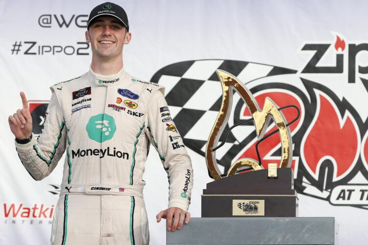 Austin Cindric wins at Watkins Glen for first Xfinity victory