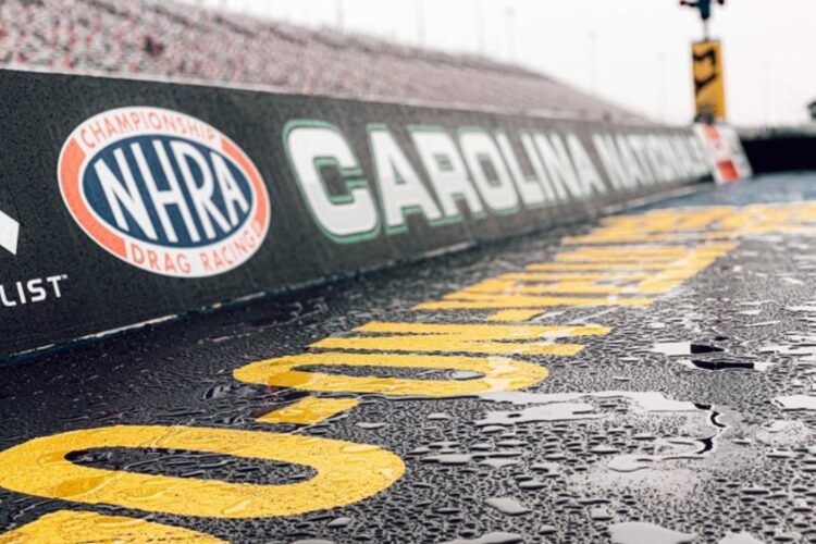 Rain forces NHRA to postpone Carolina Nationals until Monday