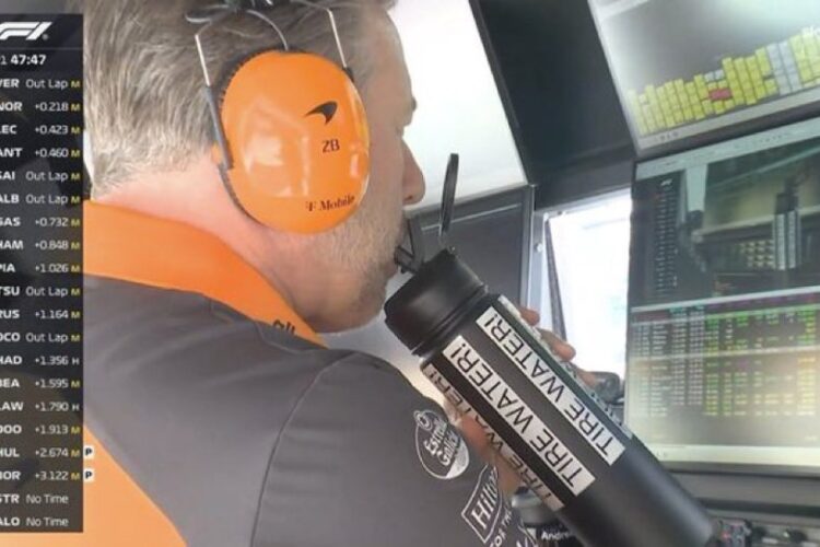 Formula 1 News: McLaren pokes fun at ‘tire water’ accusation