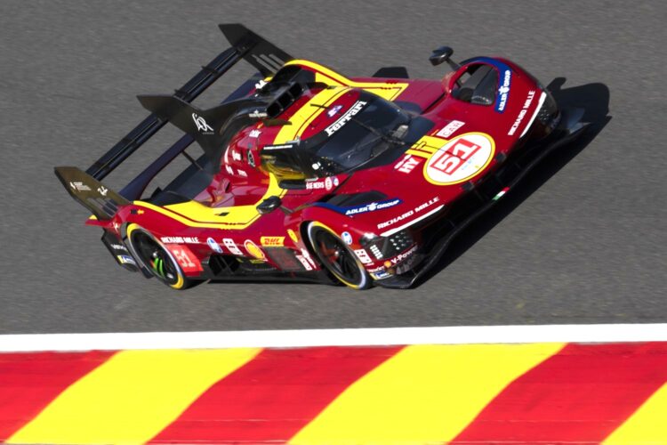 WEC News: Ferrari uses fuel strategy to finish 1-2 at Spa