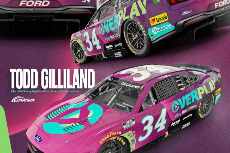 NASCAR News: Overplay Joins Forces with Front Row Motorsports