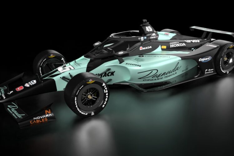 IndyCar News: Desnuda Organic Tequila Joins RLL No. 45 for Indy