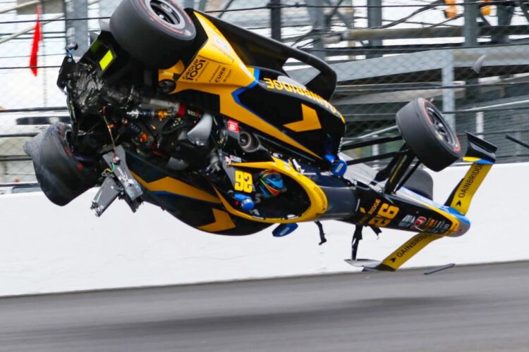 IndyCar News: Colton Herta wads up his #26 Andretti Honda