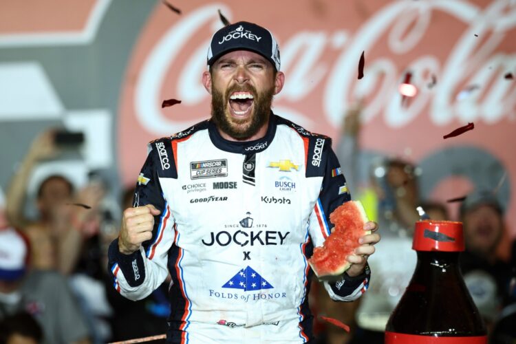 NASCAR News: Chastain out duels Byron to win Coca-Cola 600
