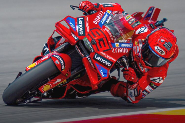 MotoGP: Marc Marquez overcomes poor start to win Aragon Sprint