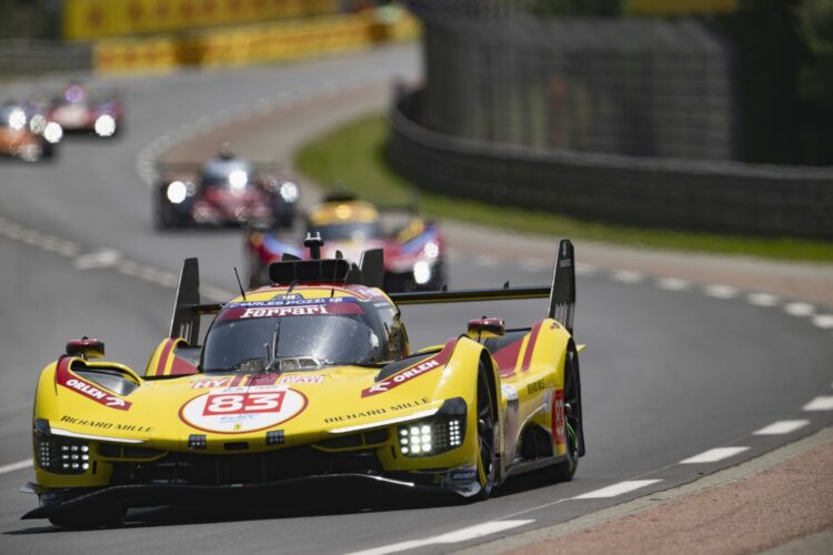 Le Mans Hour 24: #83 AF Corse Ferrari 499P wins 24 Hour classic