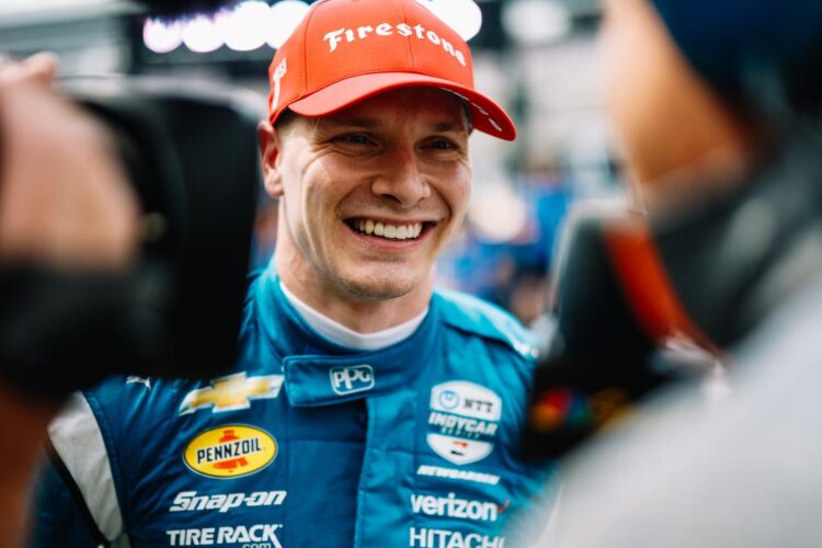 IndyCar: Newgarden Tops Delayed Practice at WWTR