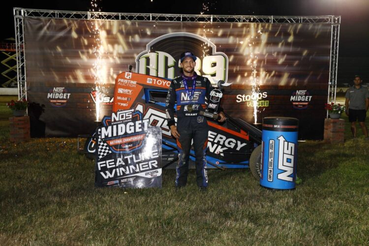 USAC News: Justin Grant Hangs on to Win BC39 at IMS