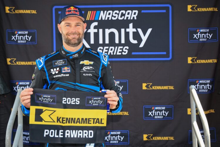 NASCAR News: van Gisbergen rockets to Xfinity pole at Sonoma