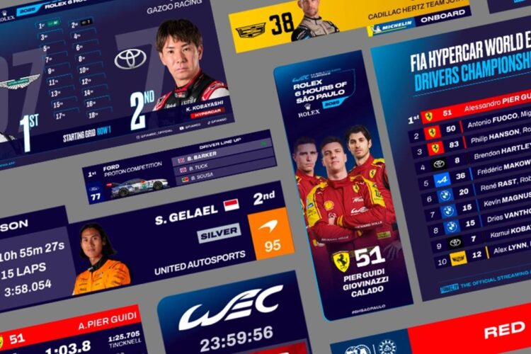New TV graphics to revolutionize FIA WEC viewing experience
