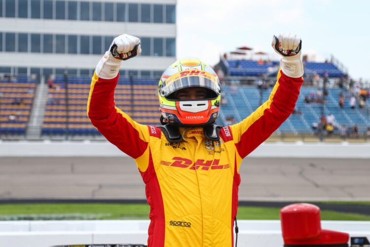 IndyCar News: Alex Palou Wins Farm to Finish 275 at Iowa Speedway
