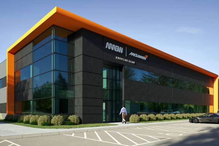 IndyCar News: Arrow McLaren releases rendering of new race shop