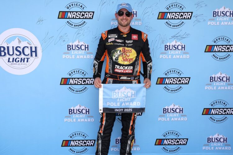 NASCAR News: Briscoe leads Toyota sweep of Brickyard 400 quals