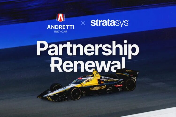 IndyCar News: Andretti Global and Stratasys Extend Multi-Year Partnership