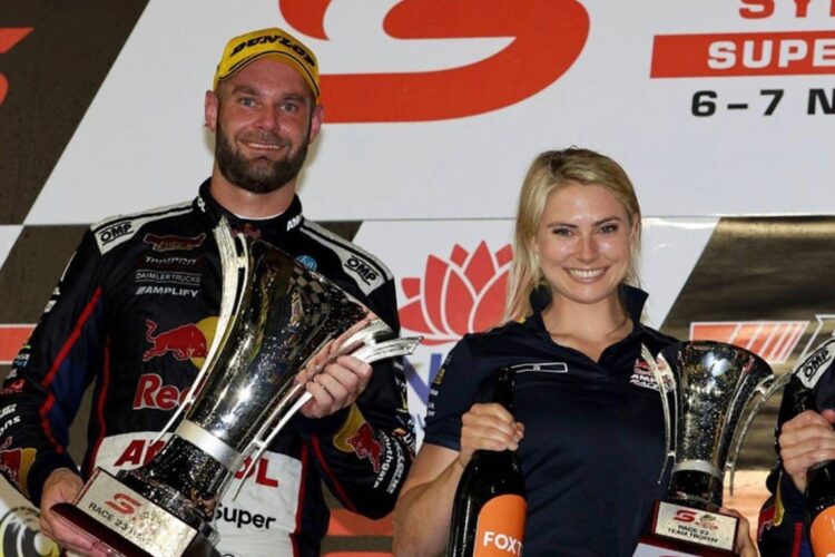 NASCAR News: Shane van Gisbergen and Jessica Dane marry