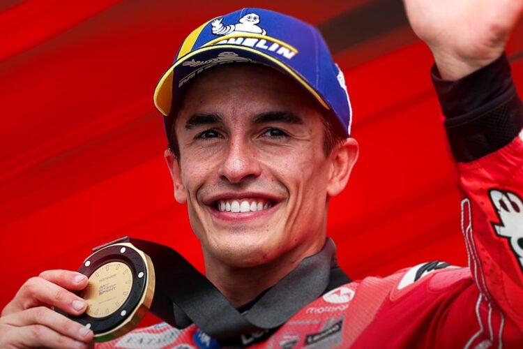 MotoGP News : Marquez wins dramatic Hungary Sprint Race