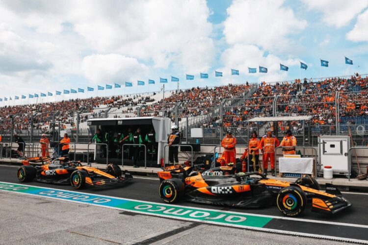 Formula 1 News: Superior McLarens bury everyone in Dutch GP FP1