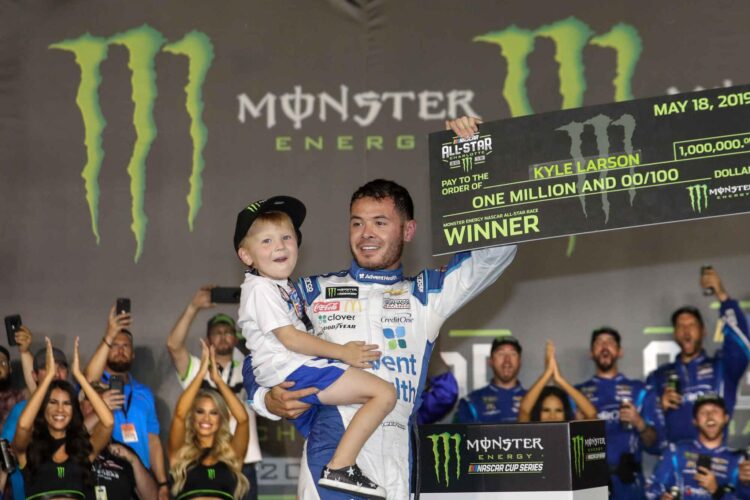 Kyle Larson Wins Million Dollar Payday In All Star race