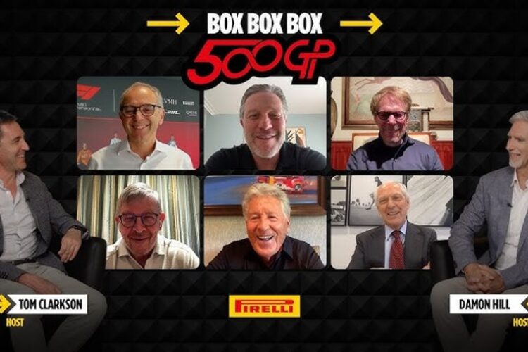 Formula 1 News: “Box Box Box” is back with a special episode to celebrate Pirelli’s 500 F1 GPs
