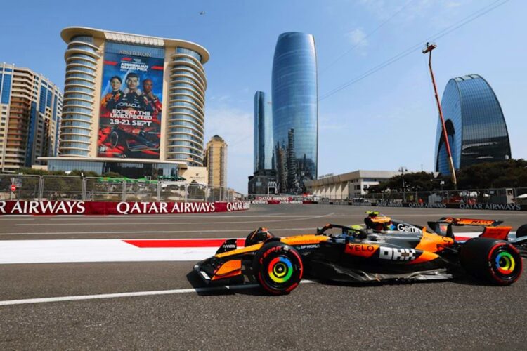 Formula 1 News: Norris leads McLaren 1-2 in opening Azerbaijan GP practice
