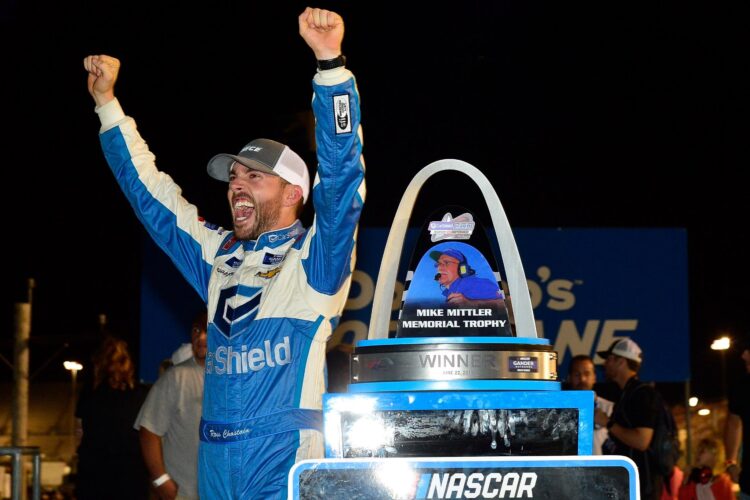 Chastain Earns Redemption with Truck Series Victory