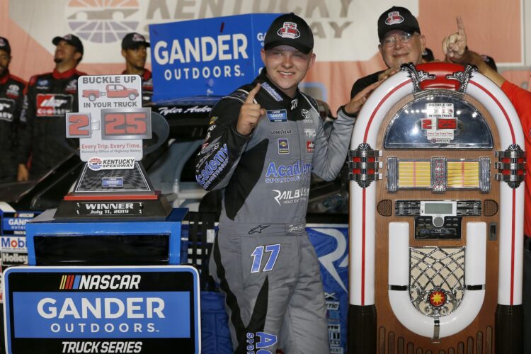 Truck Series Rookie Tyler Ankrum Nabs First Victory