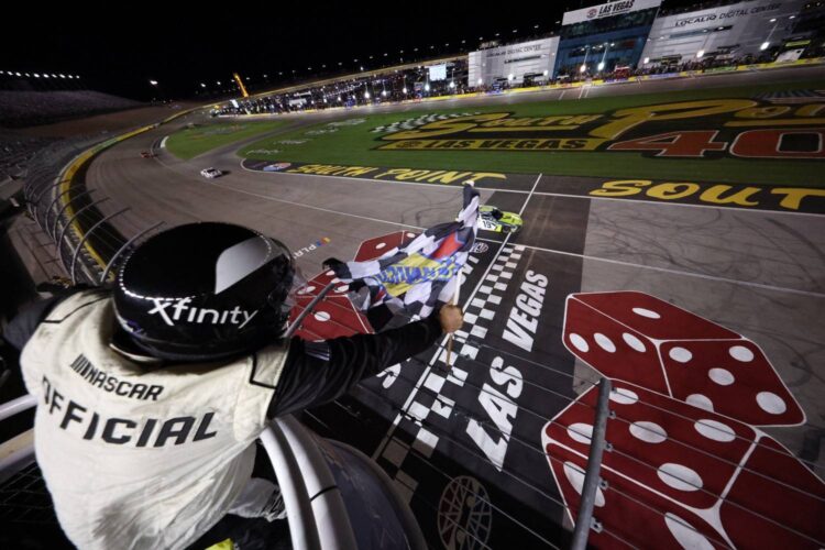 NASCAR News: Almirola holds off Zilisch in Vegas Xfinity race
