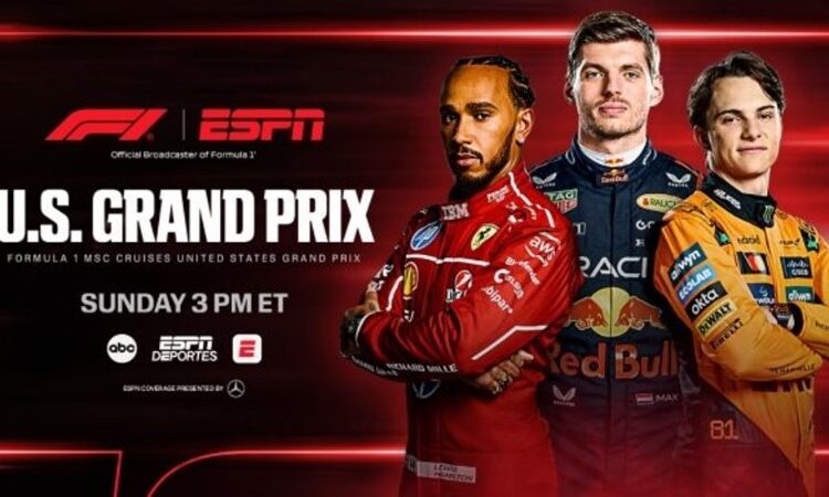 TV News:  Sunday’s U.S. Grand Prix Live on ABC, ESPN App