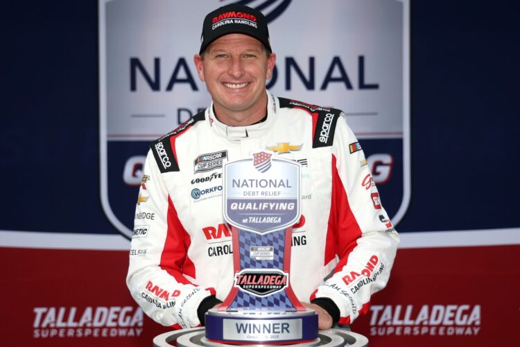 NASCAR News: Michael McDowell soars to Busch Light Pole at Talladega