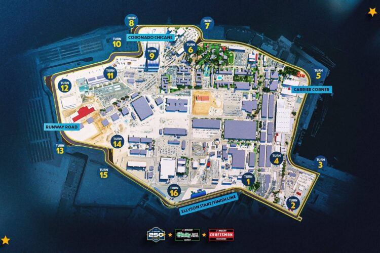 NASCAR News: San Diego race course revealed for Naval Base Coronado
