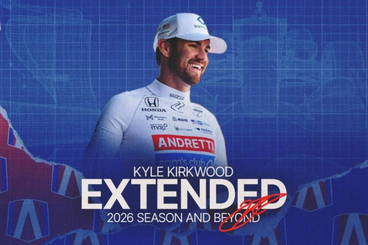 IndyCar News: Kyle Kirkwood Signs Multi-Year Extension With Andretti Global