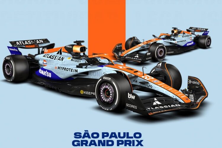 ‘Driven By Words’: Gulf Oil and Williams F1 Unveil New Livery Inspired By Fans