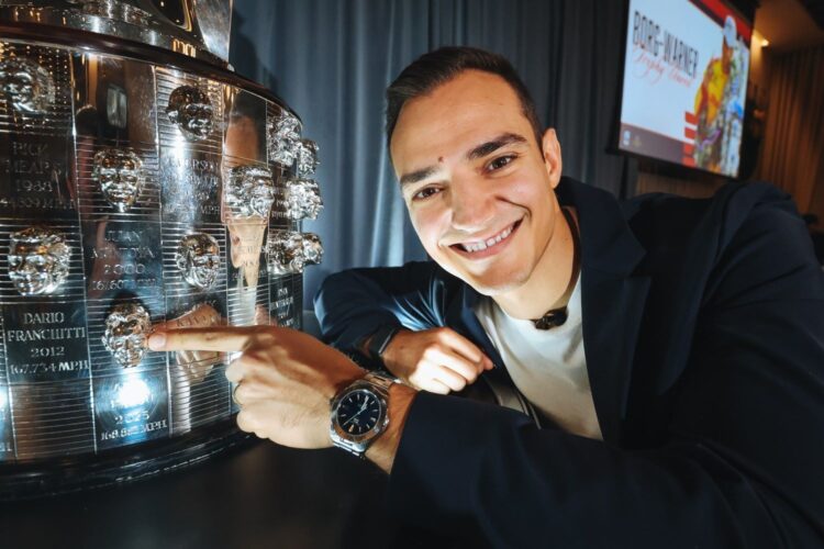 Indy 500 Winner Palou Unveils Image on Borg-Warner Trophy