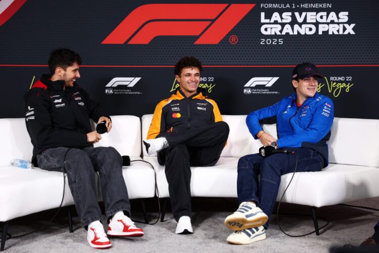 Formula 1 News: 2025 Las Vegas GP Wednesday Press Conference