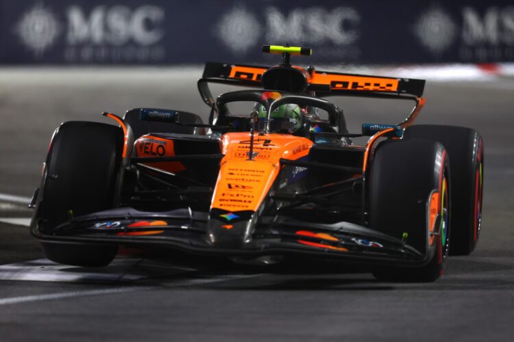 Formula 1 News: Norris tops Practice 2 for the 2025 Las Vegas GP