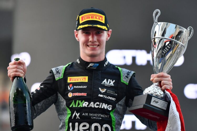 Formula 2 News: Duerksen wins Abu Dhabi Feature Race