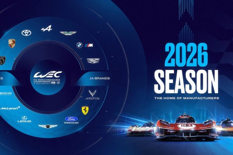 WEC News: 14 Major global brands headline 2026 FIA WEC entry list