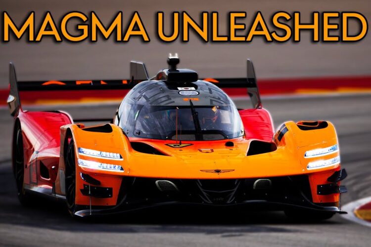 WEC News: Watch Footage of Genesis GMR-001 Hypercar Test at Aragon