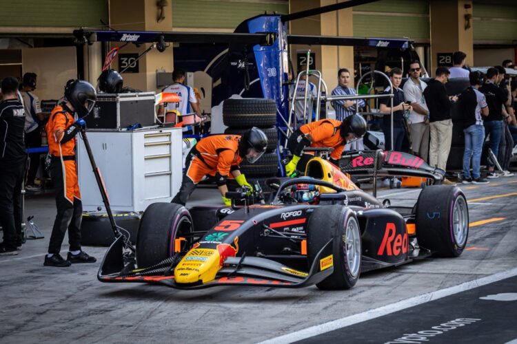 Formula 2 News: Goethe quickest once again on Day 2 of post-season testing at Yas Marina