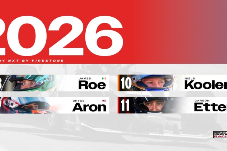 Indy NXT: Chip Ganassi Racing Signs Roe, Etter to Join Aron, Koolen