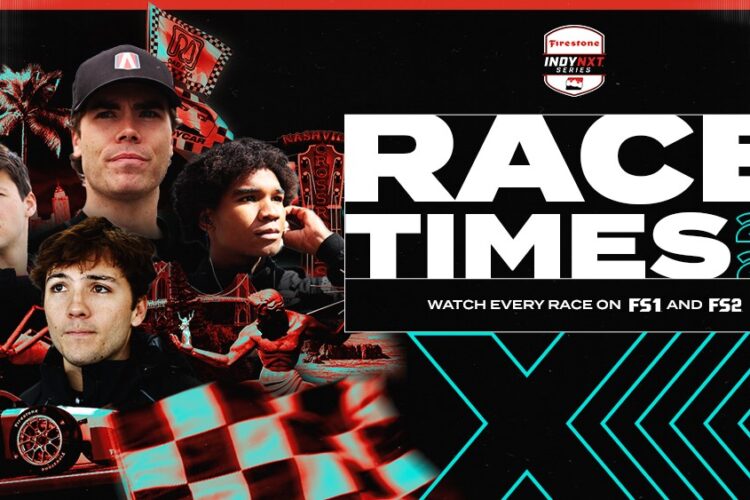 FOX Sports, INDYCAR Announce 2026 INDY NXT TV Schedule