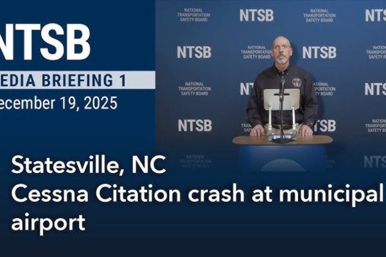 NTSB Media Briefing on the Greg Biffle plane crash – Highlights