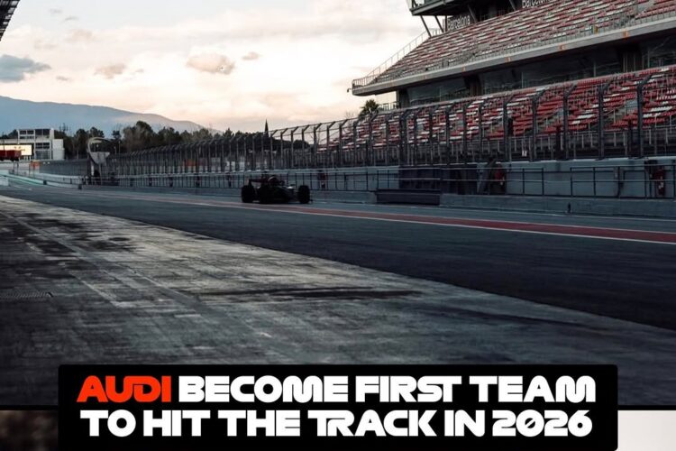 Formula 1 News: Audi F1 R26 car spied at Barcelona – sounds horrible